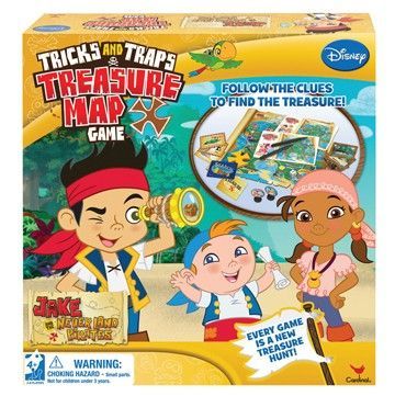 Jake and the Never Land Pirates: Tricks and Traps Treasure Map Game