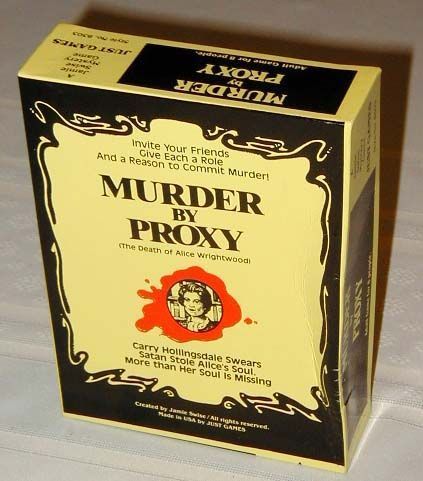Jamie Swise Mystery Games: Murder by Proxy