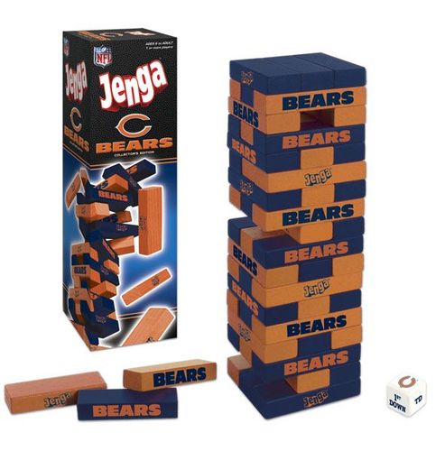 Jenga: Chicago Bears Collector's Edition