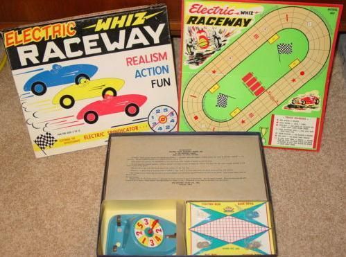 Jim Prentice Electric Whiz Raceway Game