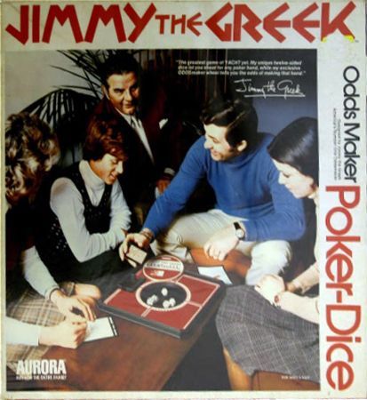 Jimmy the Greek Odds Maker Poker-Dice