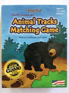 Jr. RangerLand North American Animal Tracks Matching Game