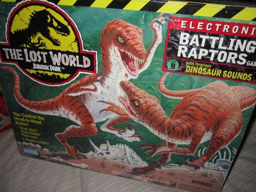 Jurassic Park Electronic Battling Raptors Game