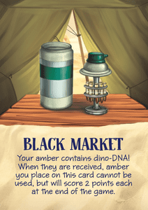 Jurassic Parts: Black Market Promo Card