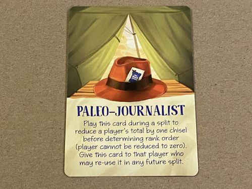 Jurassic Parts: Paleo-Journalist Promo Card