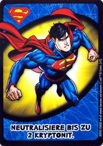 Justice League: Hero Dice – Superman: Promokarte