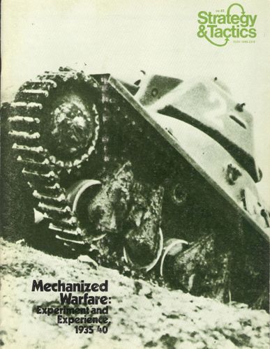 Kampfpanzer: Armored Combat, 1937-40