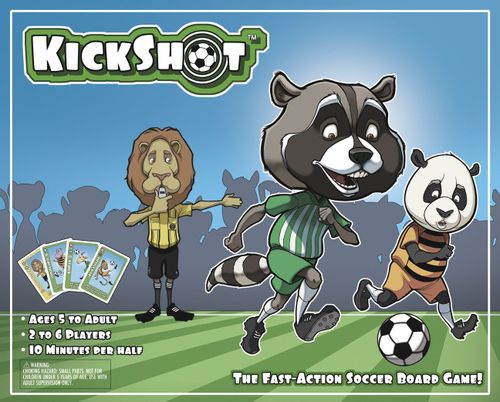 KickShot Soccer Strategy Board Game