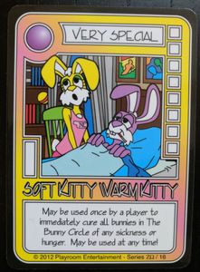 Killer Bunnies and the Conquest of the Magic Carrot: Soft Kitty Warm Kitty Promo Card