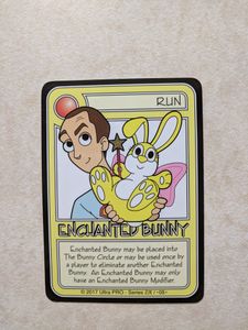 Killer Bunnies and the Conquest of the Magic Carrot: Yellow Enchanted Bunny Promo Card