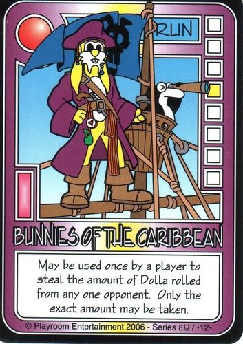Killer Bunnies and the Quest for the Magic Carrot: Bunnies of the Caribbean Promo Card