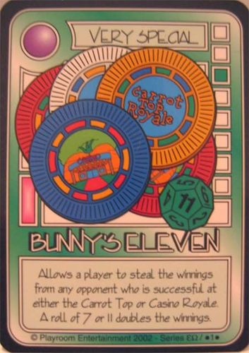 Killer Bunnies and the Quest for the Magic Carrot: Bunny's Eleven Promo Card