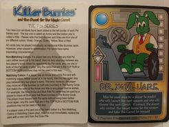 Killer Bunnies and the Quest for the Magic Carrot: Dr. Xavi-Hare Promo Card