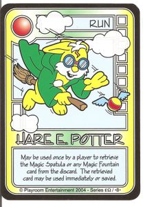 Killer Bunnies and the Quest for the Magic Carrot: Hare E. Potter Promo Card