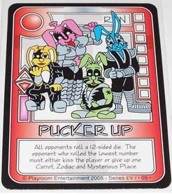 Killer Bunnies and the Quest for the Magic Carrot: Pucker Up Promo Card
