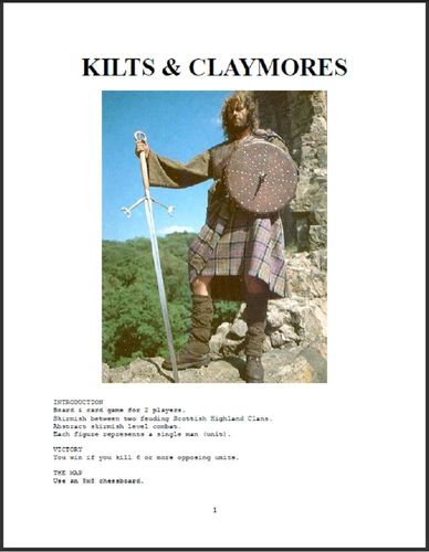 Kilts & Claymores