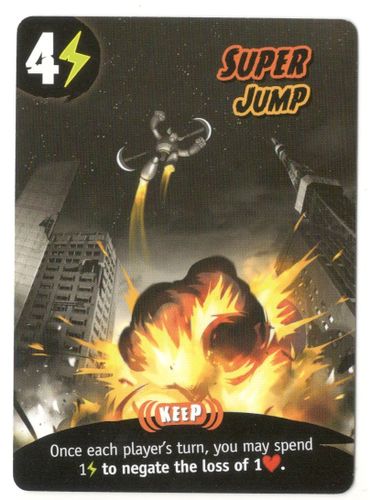 King of Tokyo: Super Jump Goodie Card