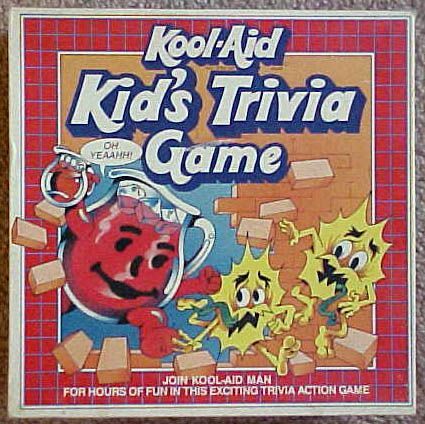 Kool-Aid Kid's Trivia Game