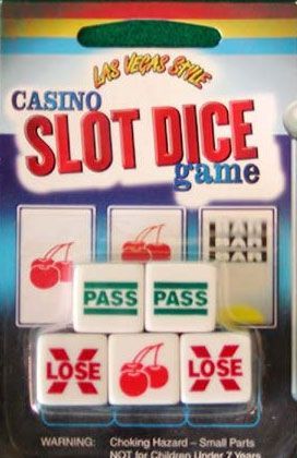 Las Vegas Style Casino Slot Dice Game