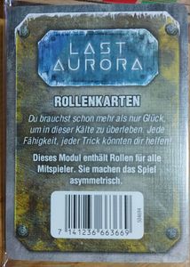 Last Aurora: Role Cards