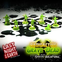 Last Night on Earth: The Zombie Game – Radioactive Zombies with Grave Weapons Supplement
