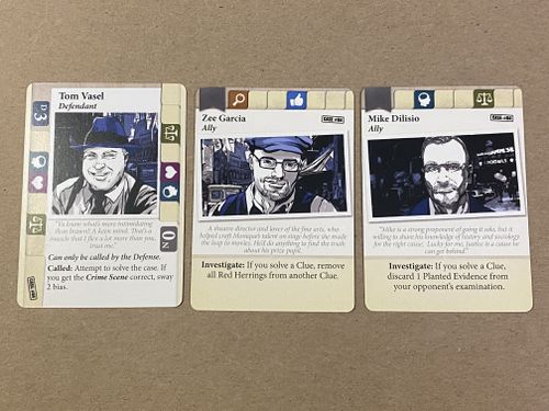 Lawyer Up: Season 2 – Private Eye: Dice Tower 2022 Promo Cards