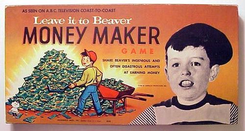 Leave It To Beaver Money Maker Game