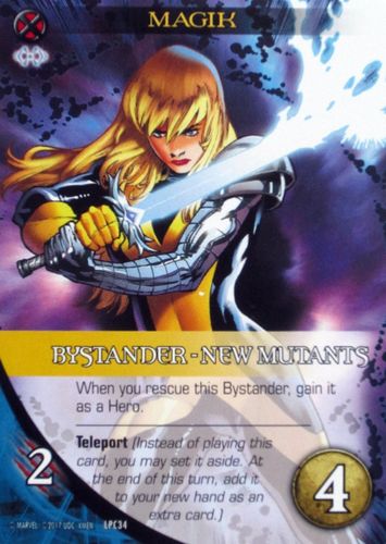 Legendary: A Marvel Deck Building Game – Promo Card Magik Heroic Bystander (New Mutants)