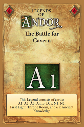 Legends of Andor: The Battle for Cavern