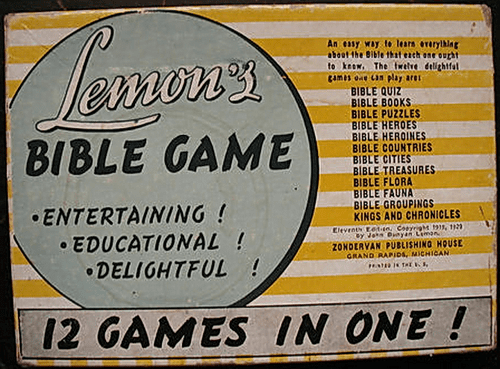 Lemon's Bible Game