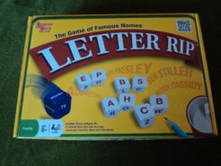 Letter Rip: The Game of Famous Names