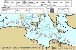 Lion's Lair:  Malta Convoy Battles 1940-42