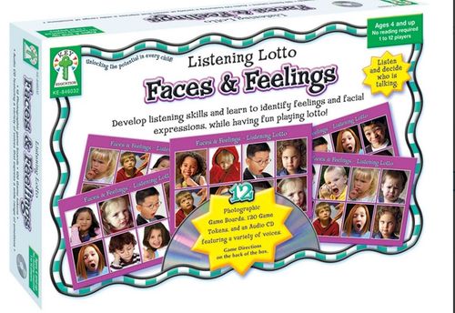 Listening Lotto: Faces & feelings