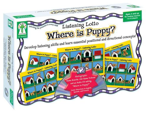 Listening Lotto: Where is Puppy?