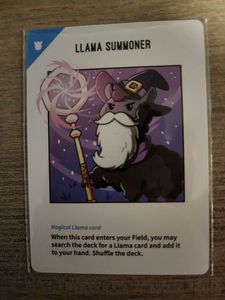 Llamas Unleased: Llama Summoner Promo Card