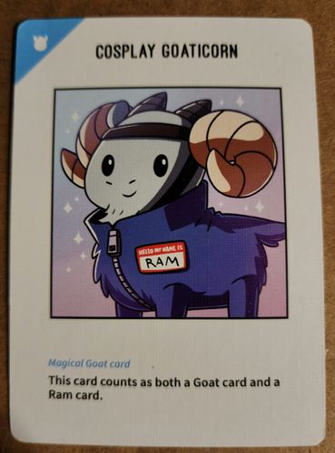 Llamas Unleashed: Cosplay Goaticorn Promo Card