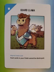 Llamas Unleashed: Guard Llama Promo Card