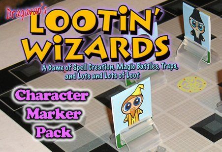 Lootin' Wizards: Character Marker Pack
