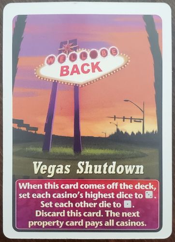 Lords of Vegas: Underworld – Vegas Shutdown Promo Card