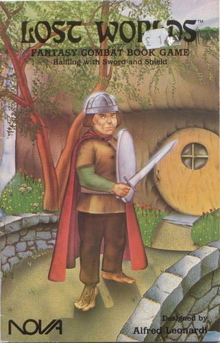 Lost Worlds: Halfling with Sword and Shield
