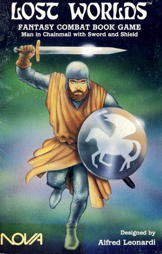 Lost Worlds: Man in Chainmail with Sword and Shield