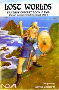 Lost Worlds: Woman in Scale with Sword and Shield