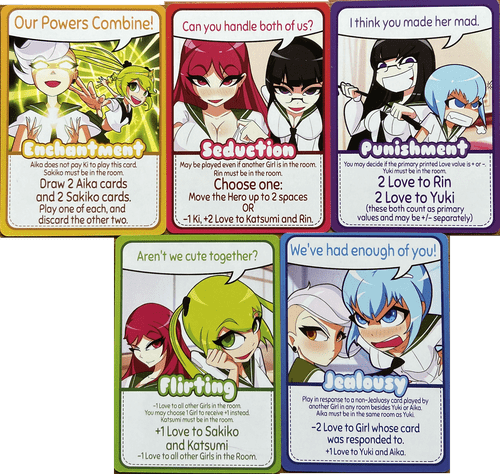 Love Battle! High School: Our Powers Combine! Promo Cards