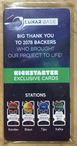 Lunar Base: Kickstarter Limited Edition Extra Cards