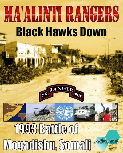 Ma'alinti Rangers: Black Hawks Down – 1993 Battle of Mogadishu, Somali
