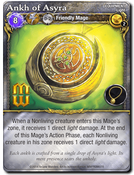 Mage Wars: Ankh of Asyra Promo Card