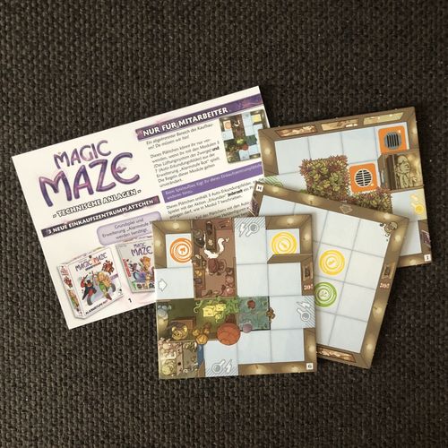 Magic Maze: Technische Anlagen
