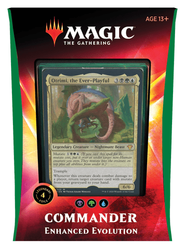 Magic: The Gathering – Commander 2020: Ikoria: Lair of Behemoths Commander – Enhanced Evolution