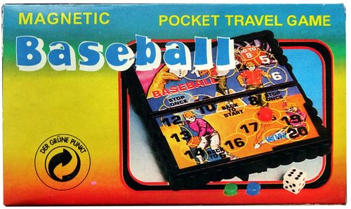 Magnetic Baseball Pocket Travel Game