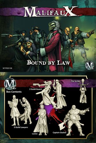 Malifaux Second Edition:  Bound By Law – Lucius Box Set
